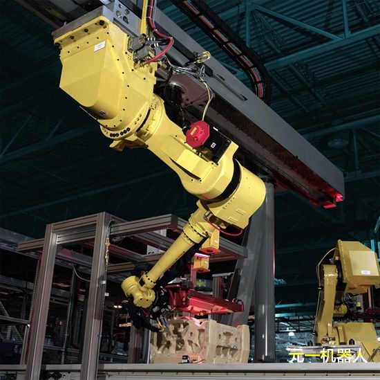 發(fā)那科壓鑄件上下料機器人